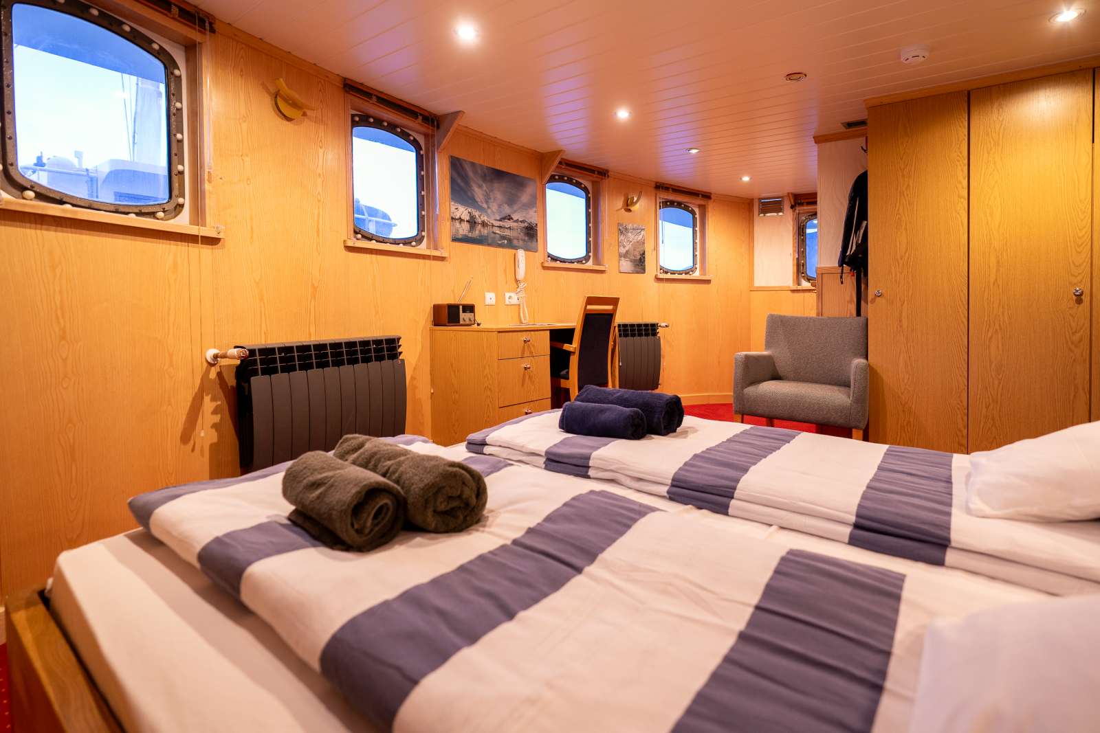 Superior-Kabine mit Doppelbett